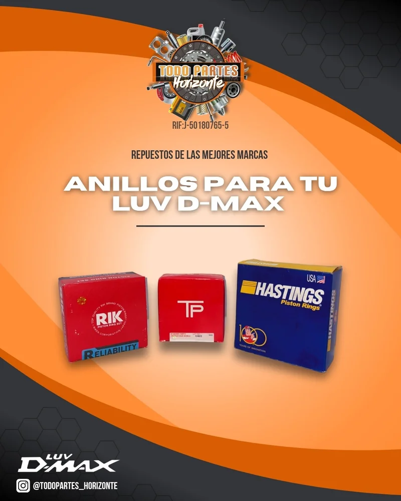 Repuesto ANILLOS PARA TU LUV D-MAX original
