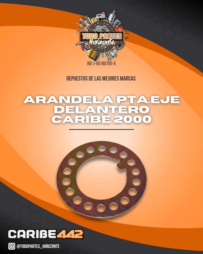Fotografía de repuesto Arandela Punta De Eje Delantero Caribe 2000 original - Todo Partes Horizonte