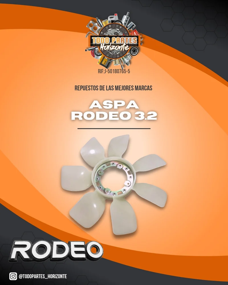 Repuesto ASPA RODEO 3.2 original