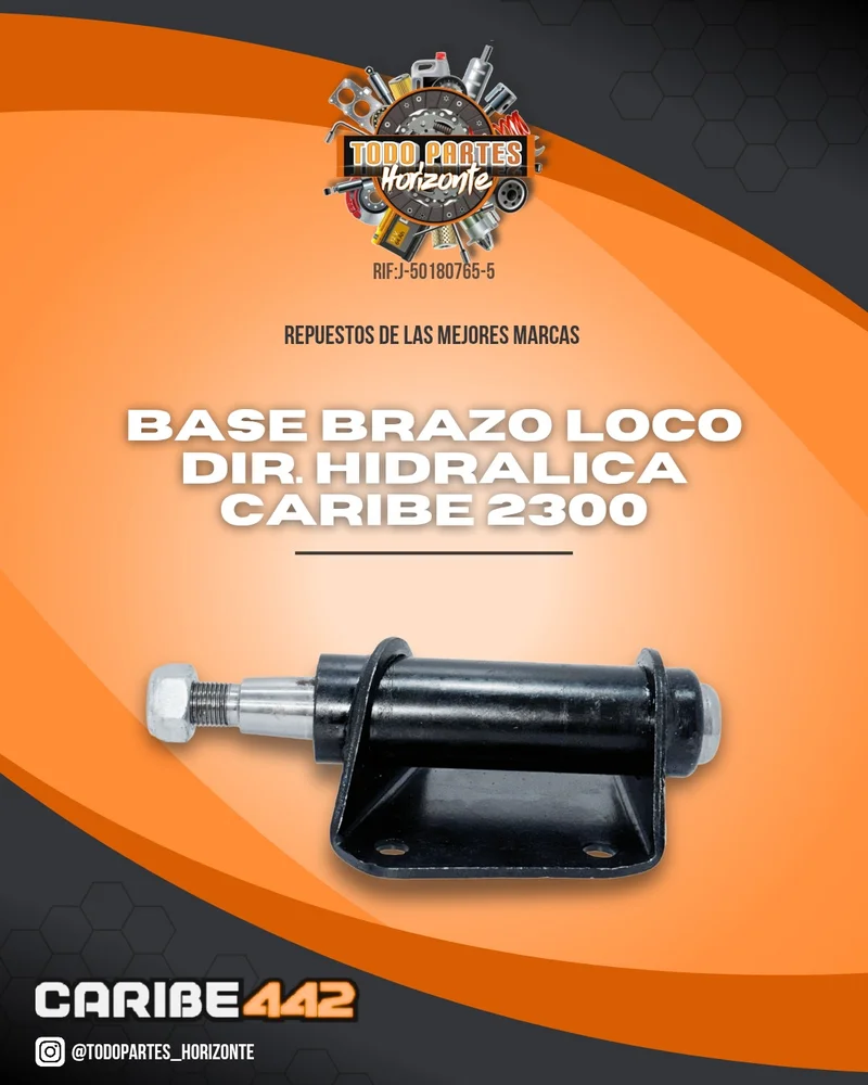 Repuesto BASE BRAZO LOCO CARIBE 2300 original