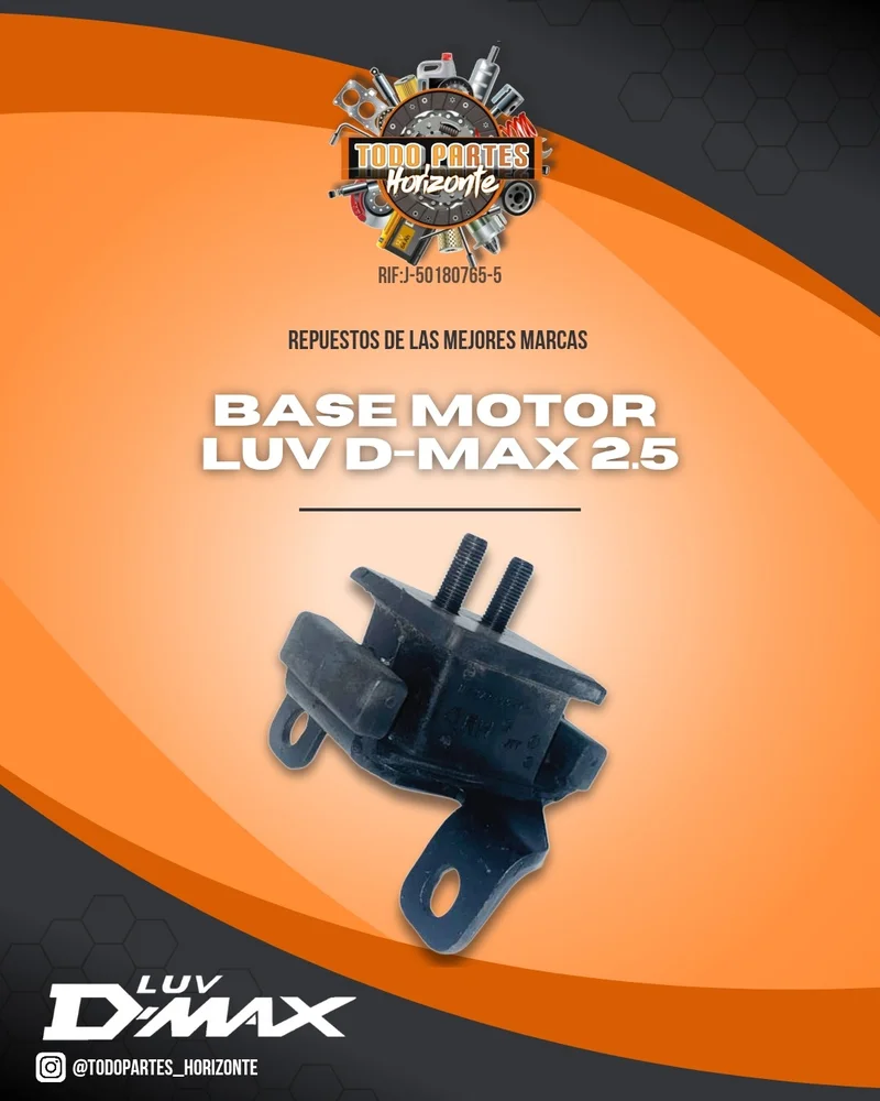 Fotografía de repuesto Base Motor Luv D-Max 2.5 original - Todo Partes Horizonte