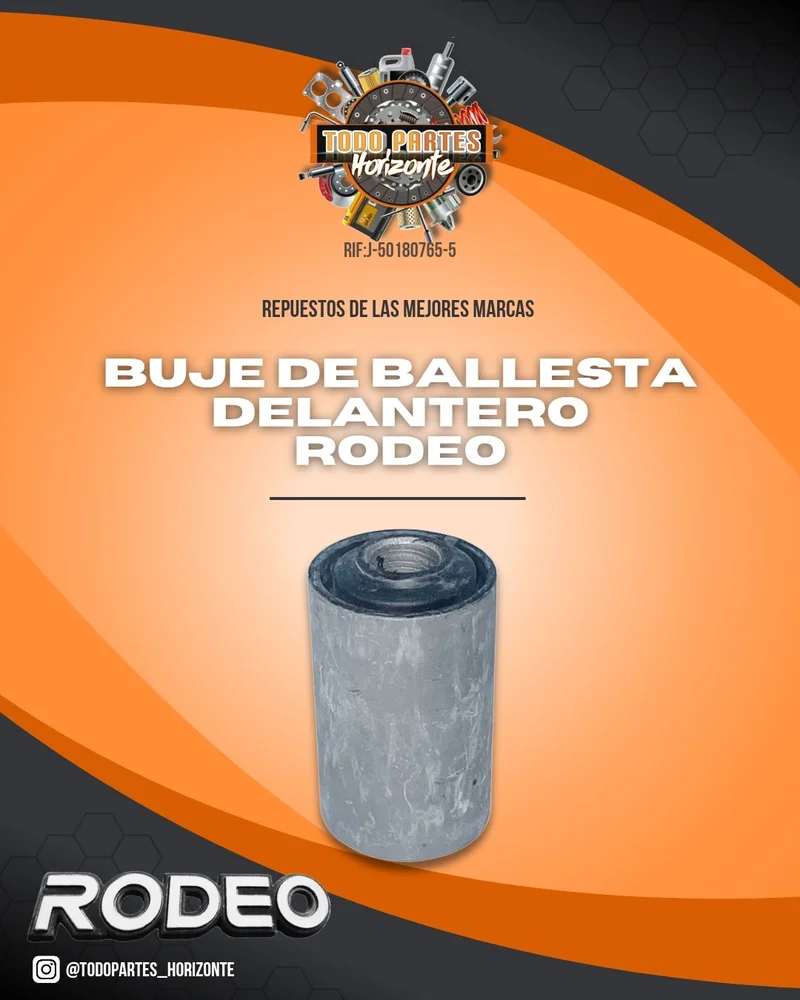 Fotografía de repuesto Buje De Ballesta Delantero Rodeo original - Todo Partes Horizonte