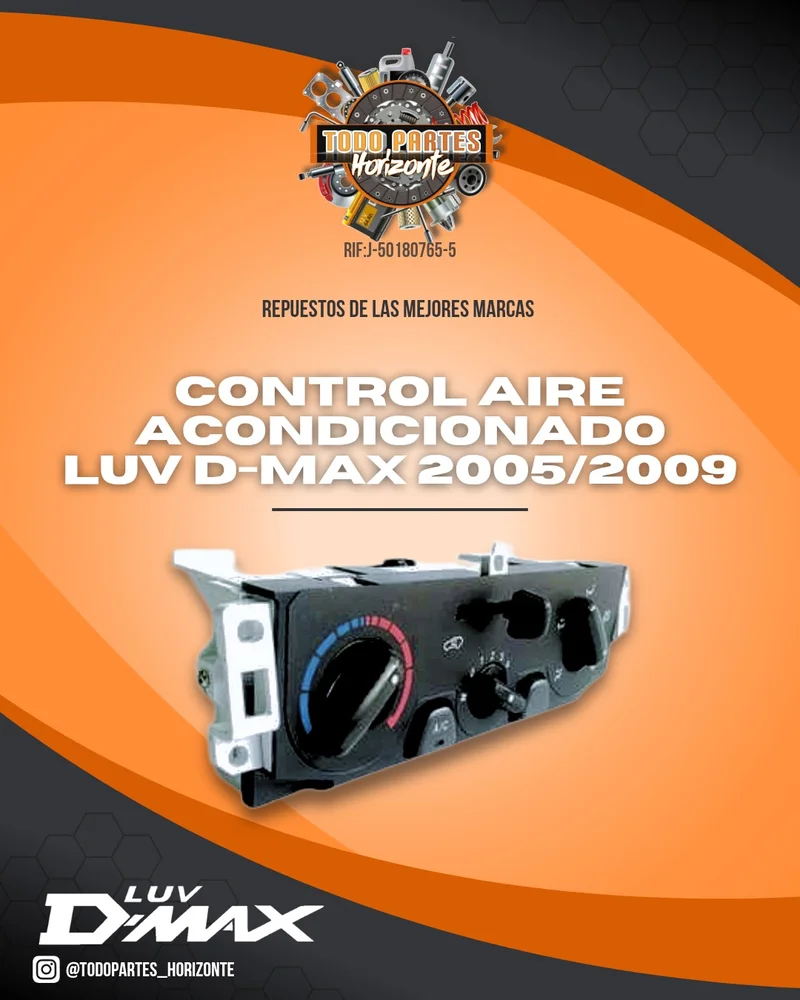 Repuesto CONTROL AIRE ACONDICIONADO LUV D-MAX 2005/2009 original