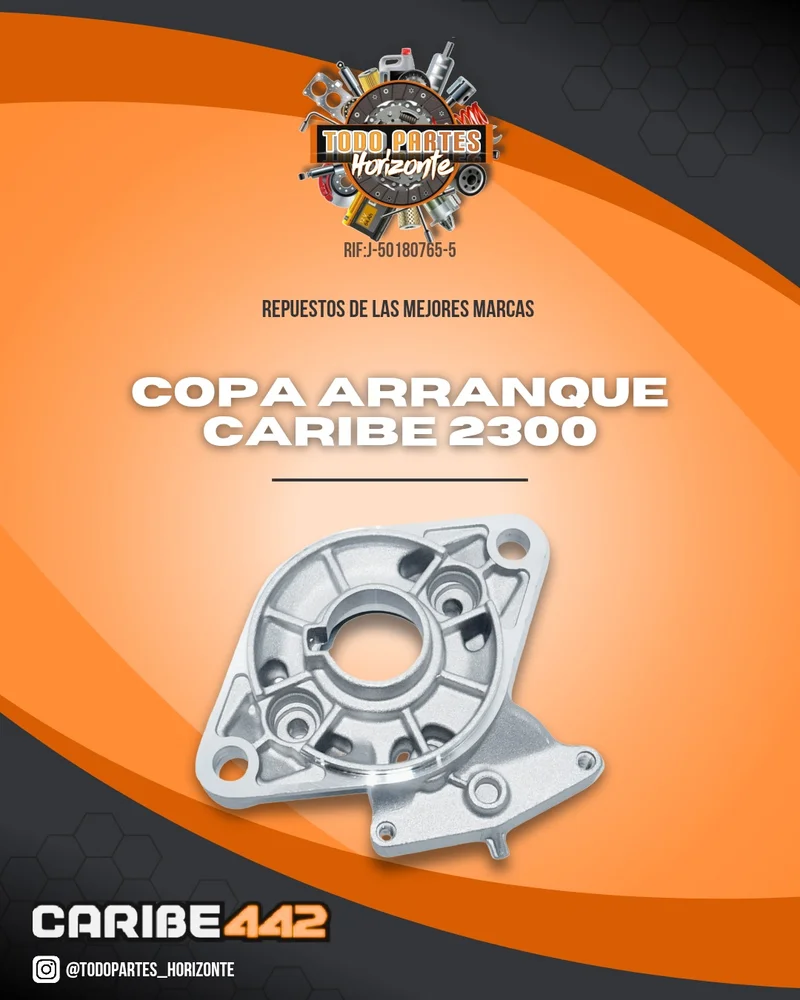 Fotografía de repuesto Copa Arranque Caribe 2300 original - Todo Partes Horizonte