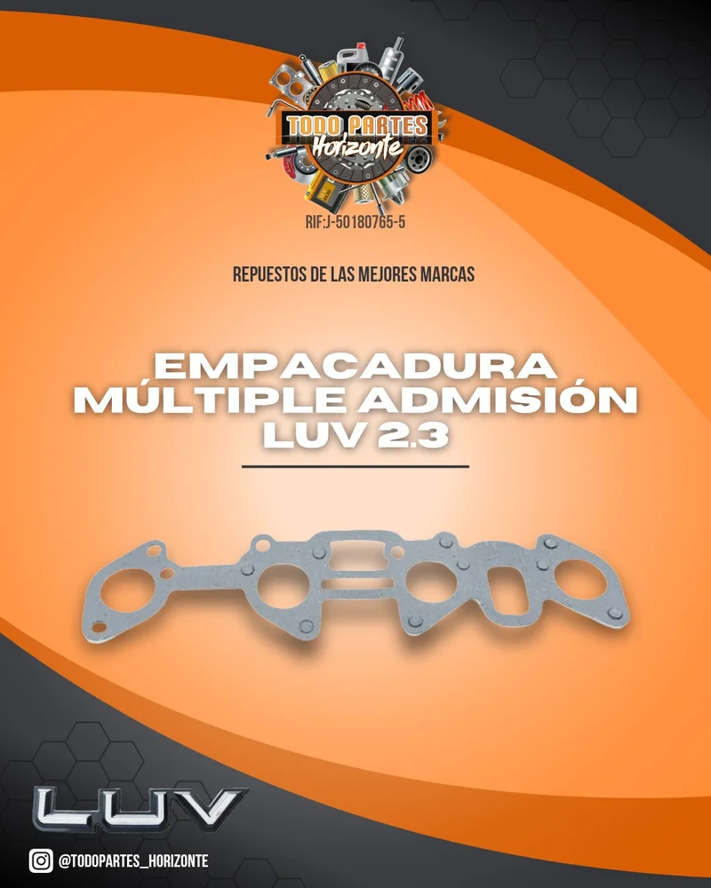 Fotografía de repuesto Empacadura Múltiple Admisión Luv 2.3 original - Todo Partes Horizonte