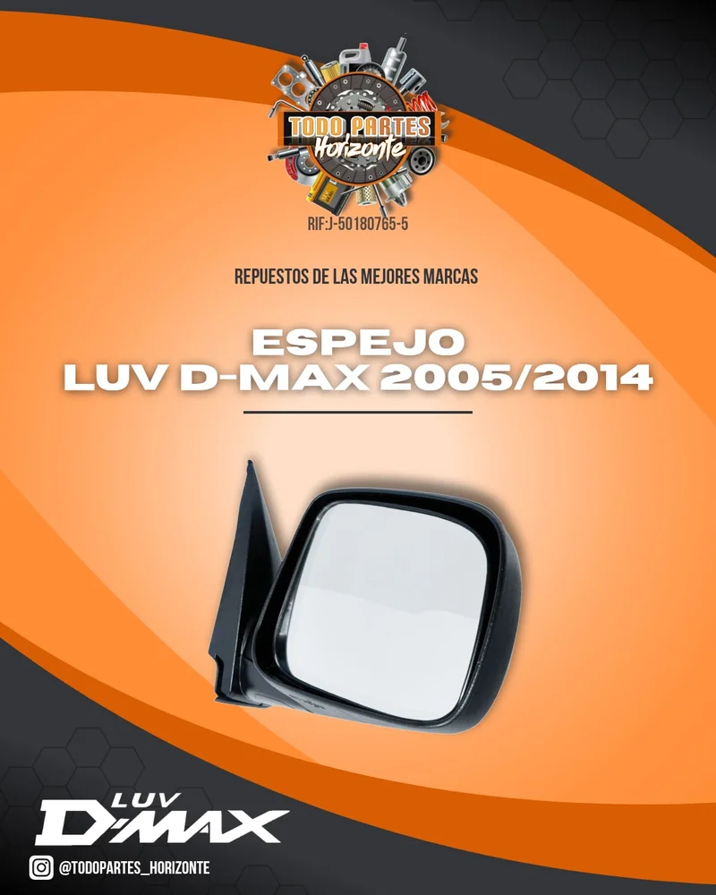 Fotografía de repuesto Espejo Luv D-Max 2005/2014 original - Todo Partes Horizonte