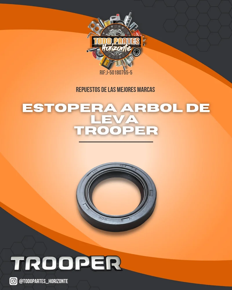 Repuesto ESTOPERA ARBOL DE LEVA TROOPER original