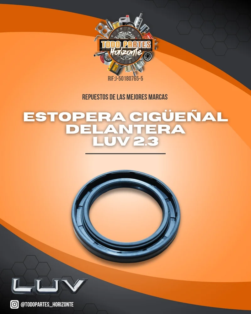 Fotografía de repuesto Estopera Cigueñal Delantera Luv 2.3 original - Todo Partes Horizonte