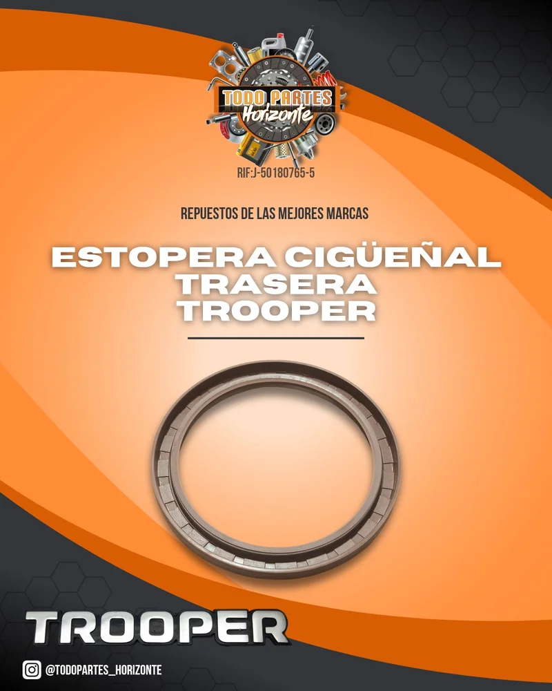 Repuesto ESTOPERA CIGUEÑAL TRASERA TROOPER 3.2 original
