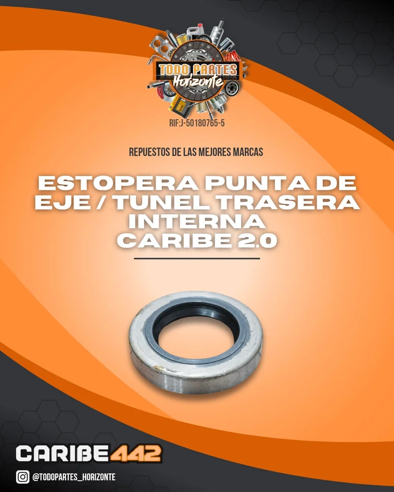 Fotografía de repuesto Estopera Punta De Eje / Tunel Trasera Interna Caribe 2.0 original - Todo Partes Horizonte