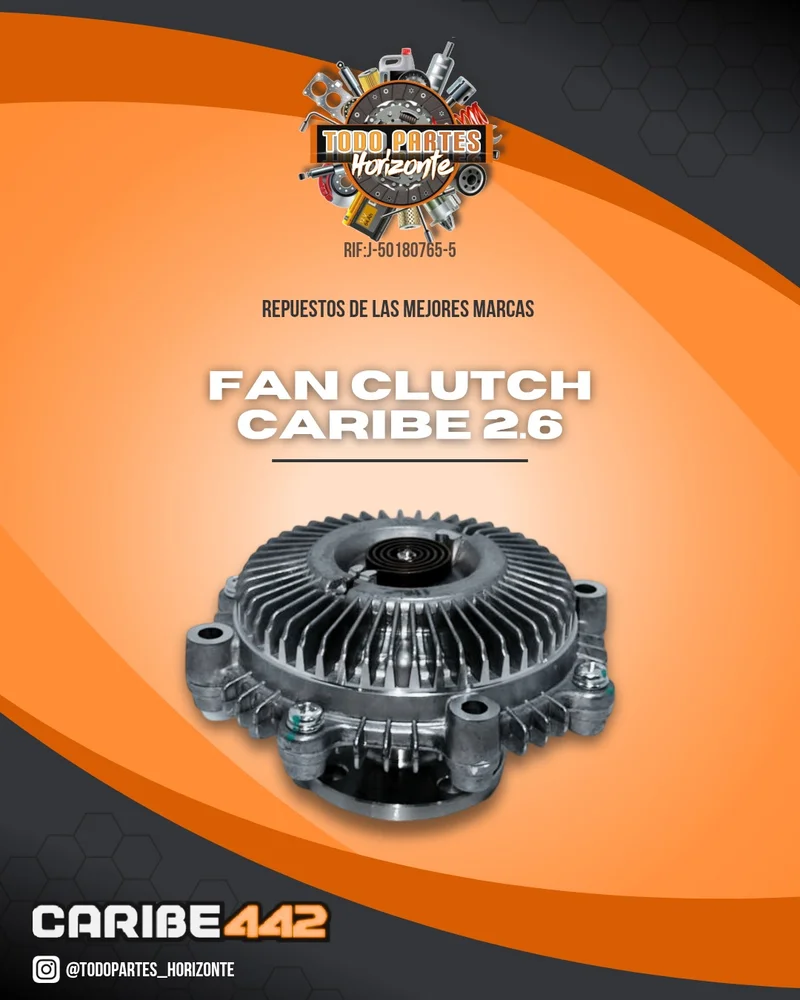 Repuesto FAN CLUTCH CARIBE 2.6 original