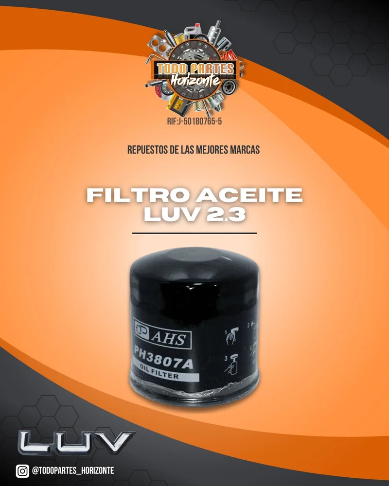 Repuesto FILTRO ACEITE LUV 2.3 original