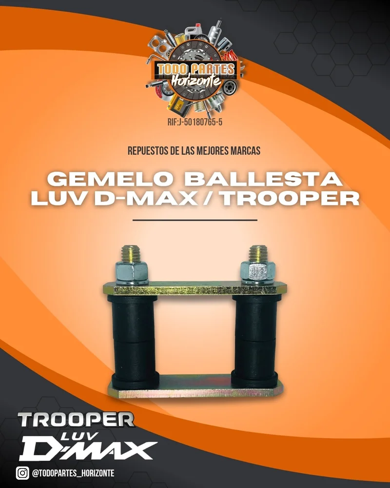 Fotografía de repuesto Gemelo Ballesta Luv D-Max / Trooper original - Todo Partes Horizonte