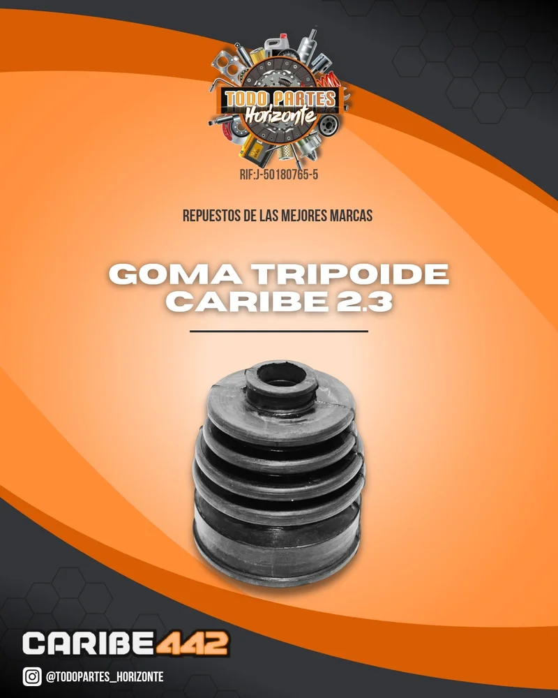 Repuesto GOMA TRIPOIDE CARIBE 2.3 original