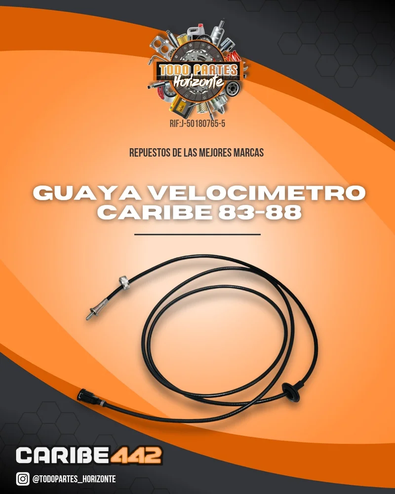 Repuesto GUAYA VELOCIMETRO CARIBE 83-88 original