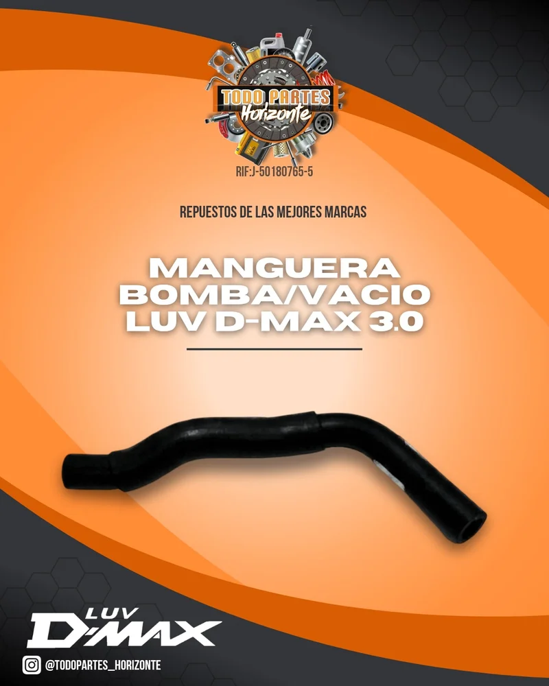Fotografía de repuesto Manguera Bomba Vacio Luv Dmax 3.0 original - Todo Partes Horizonte