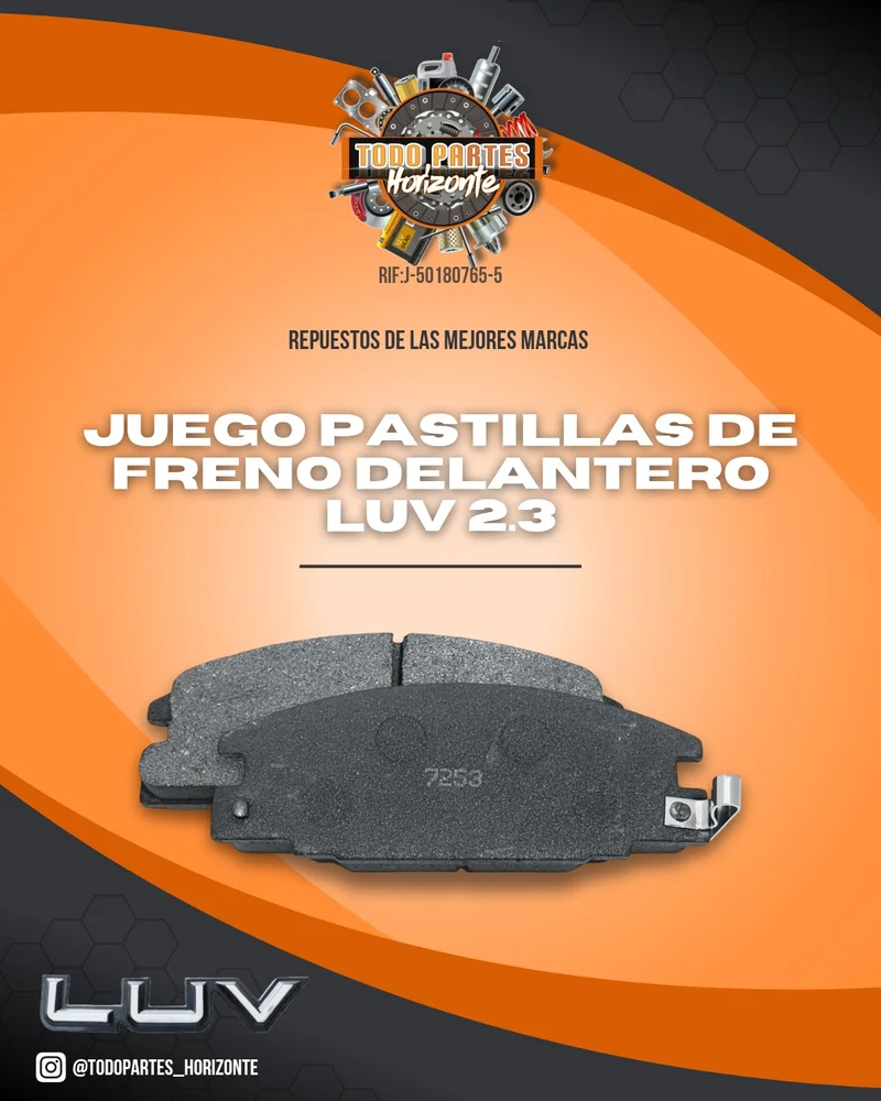 Fotografía de repuesto Pastillas De Freno Delantera Luv original - Todo Partes Horizonte