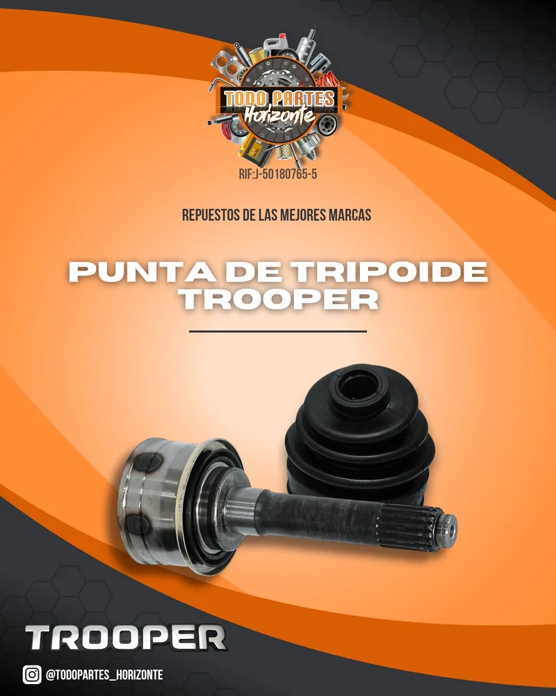 Fotografía de repuesto Punta Tripoide Trooper original - Todo Partes Horizonte