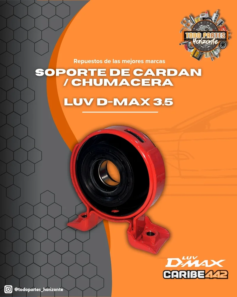 Fotografía de repuesto Soporte Cardan / Chumacera Luv D-Max 3.5 original - Todo Partes Horizonte