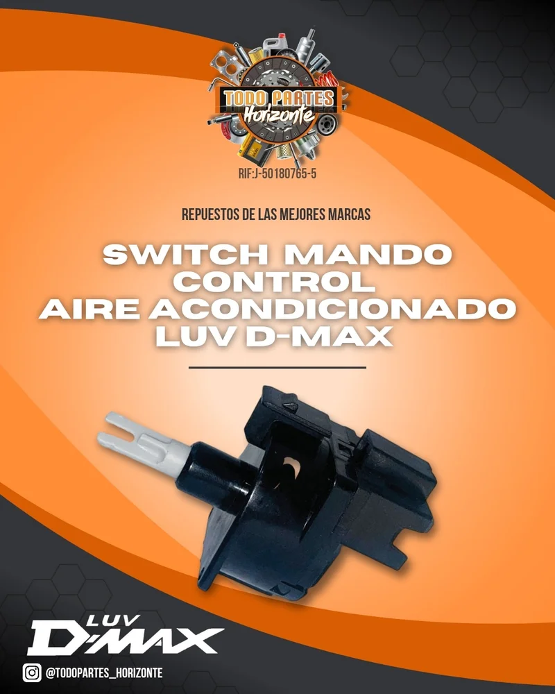 Fotografía de repuesto Switch Mando Control Aire Acondicionado Luv D-Max original - Todo Partes Horizonte