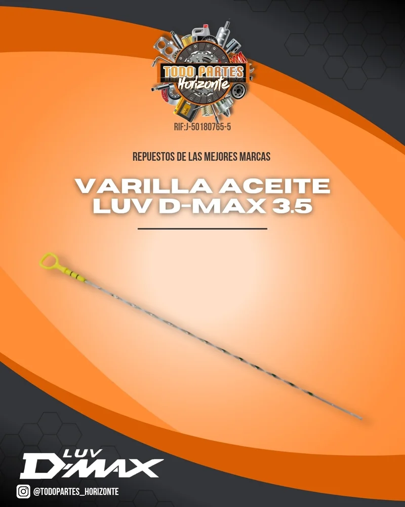 Fotografía de repuesto Varilla Aceite Luv D-Max 3.5 original - Todo Partes Horizonte